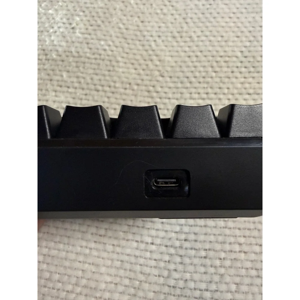 Royal Kludge RK61 Mechanical Keyboard Black 60% Wireless Bluetooth USB-C Gaming